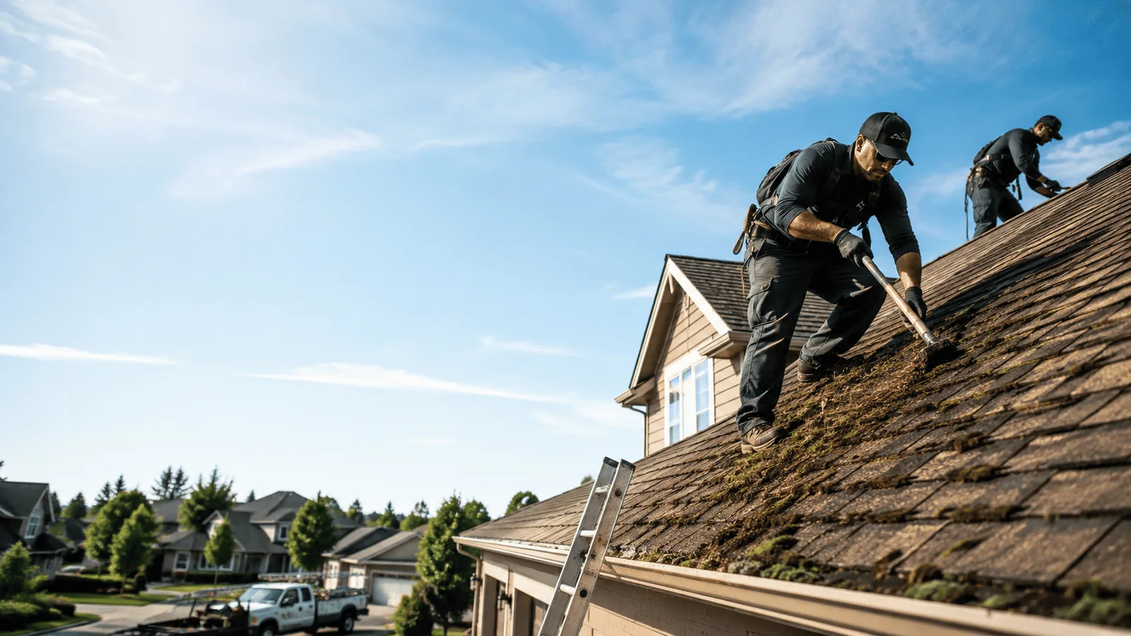 Roof Moss Removal in Rock Hill, SC near me